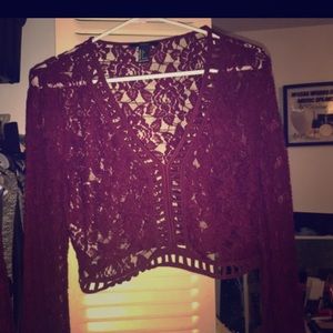Lacey blouse
